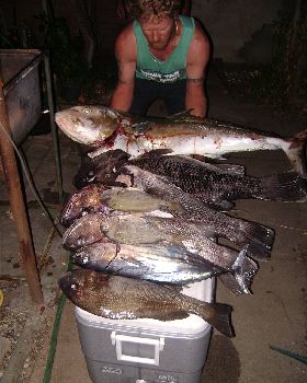 Great day fishing for 4