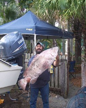 James with a great cod