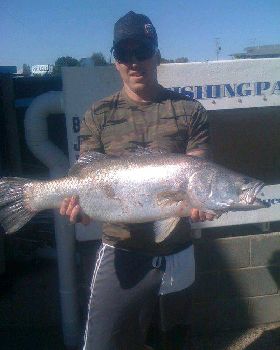 my first barra (75cm)