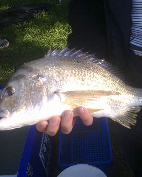 Chris's fishing boat