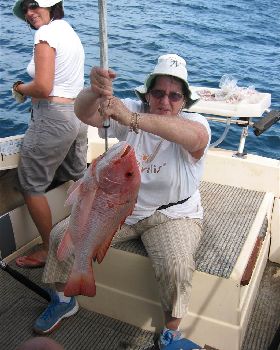 Who said grannies can't catch fish??
