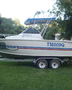 boat for sale $24,500 for info look at the boats for saleon this page 6m stingray