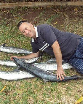 Chris and the day catch