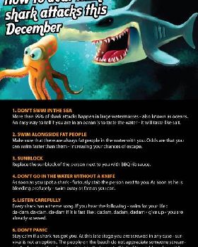 How to avoid sharks