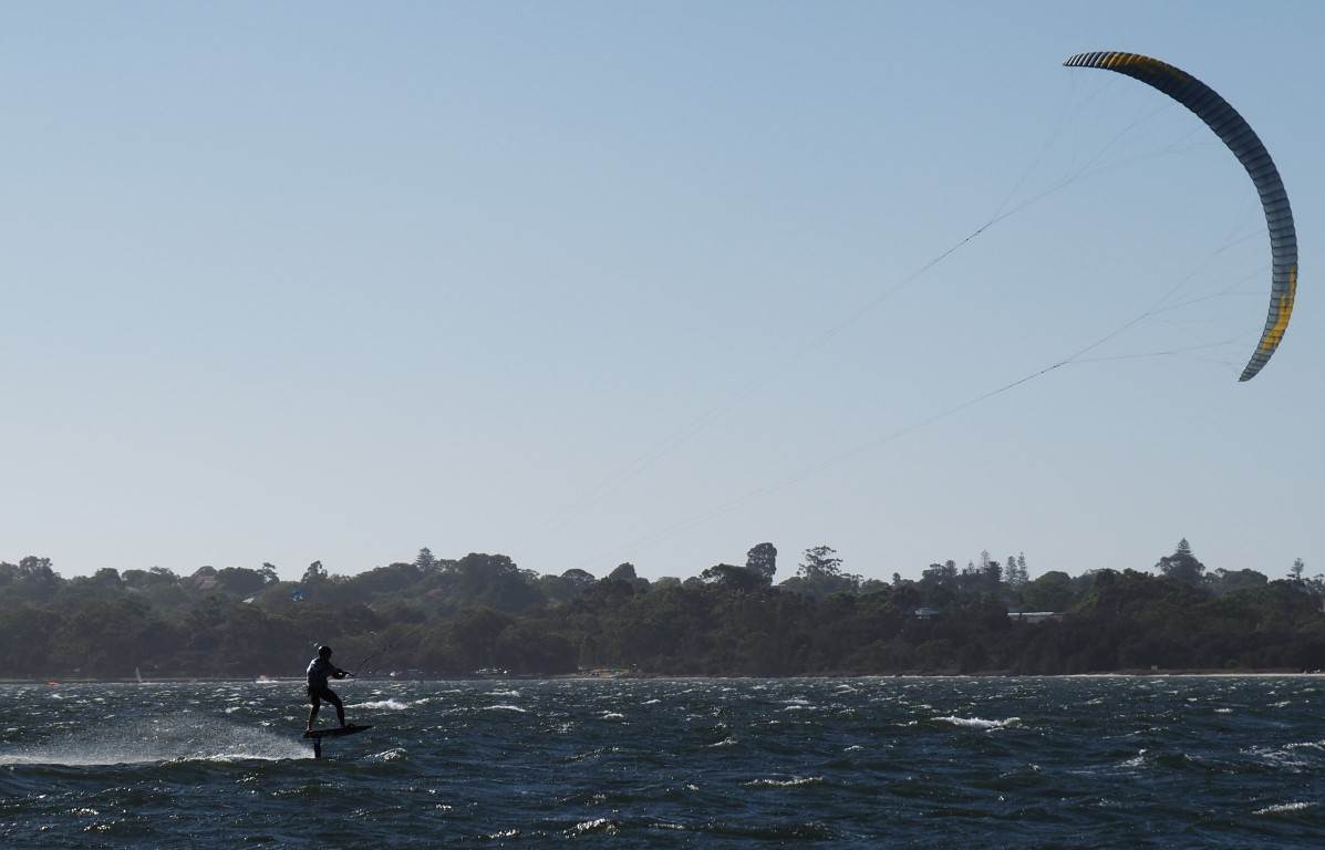 Foil Fest 2021 Action at the Goolangatup Sailing Carnival