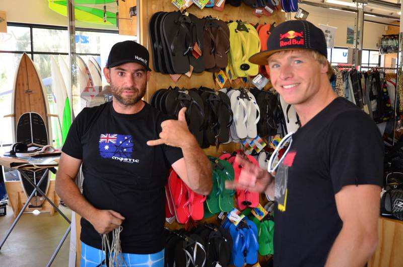 Ruben Lenten at The Zu Boardsports