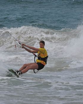 Kiteboarding