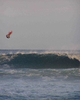 Kitesurfing
