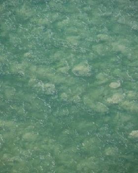 The fast moving deadly (literally) current ripping out to sea at Caloundra