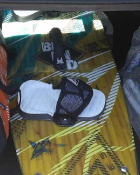 Lost kite surf board