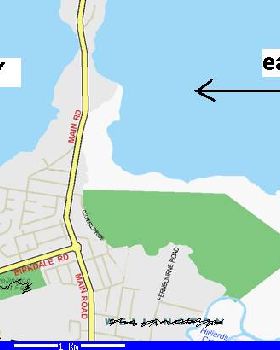 Map of Safety bay