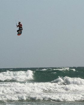 Kiteboarding