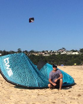 Kitesurfing