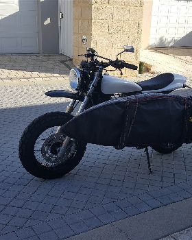 Motorbike rack