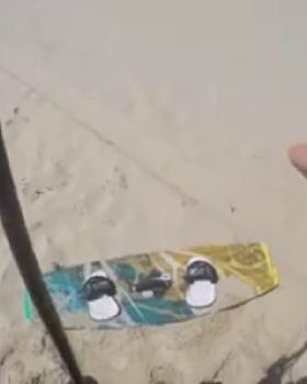 Lost twin tip kite board,