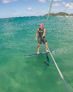 Foiling Manta