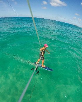 Foiling Manta