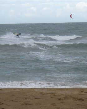 Kiteboarding