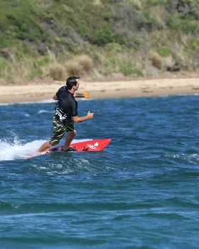 Kitesurfing