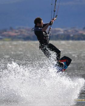 Kiteboarding
