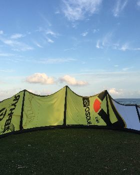 Kiteboarding