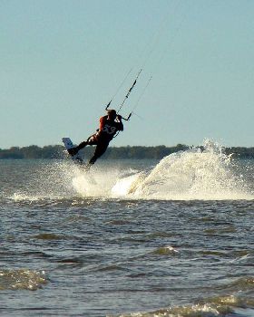 Kiteboarding