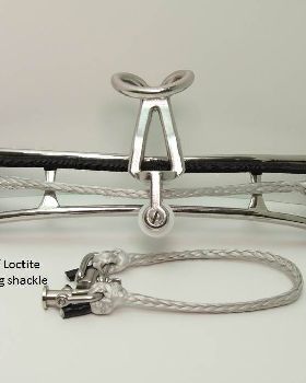 pivoting dyneema leash