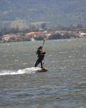 Kitesurfing