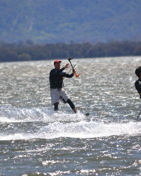 Kitesurfing