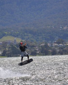 Kitesurfing