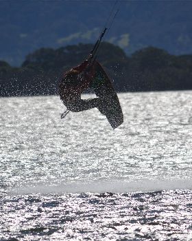 Kitesurfing