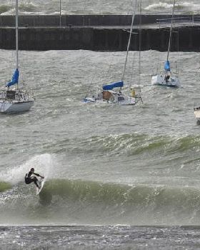 Kiteboarding