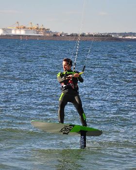 Kiteboarding
