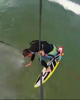 Kitesurfing