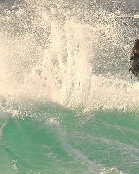 Rooster tail