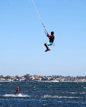 Kiteboarding
