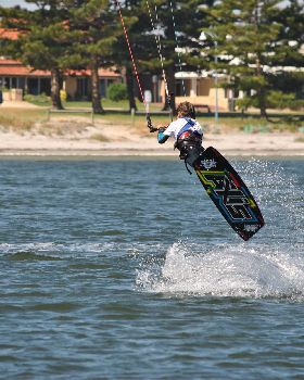 Kitesurfing