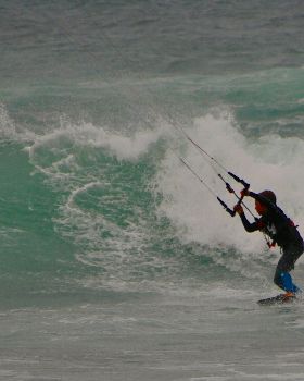Kiteboarding