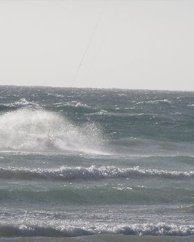 Kitesurfing