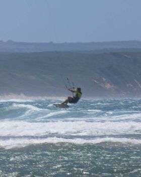 Kitesurfing
