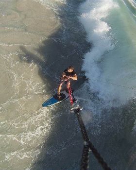 Kitesurfing
