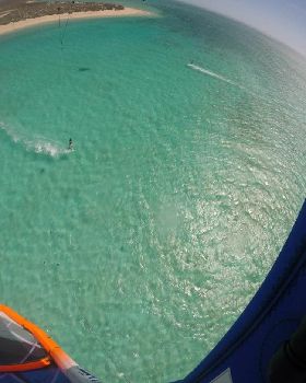 Kitesurfing