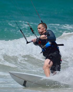 Johno's mate at Fingal Spit