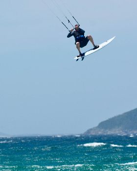 Johno's mate at Fingal Spit