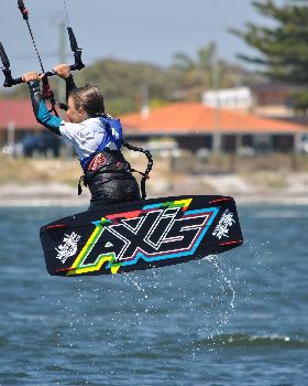 Kitesurfing