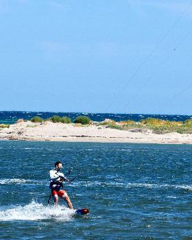 Kitesurfers at Safety Bay 26th February 2017