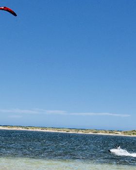 Kitesurfers at Safety Bay 26th February 2017