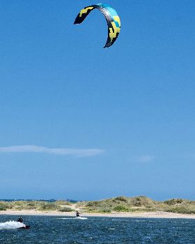 Kitesurfers at Safety Bay 26th February 2017