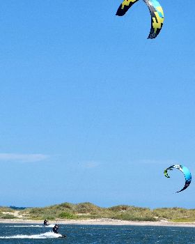 Kitesurfers at Safety Bay 26th February 2017