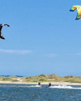 Kitesurfers at Safety Bay 26th February 2017